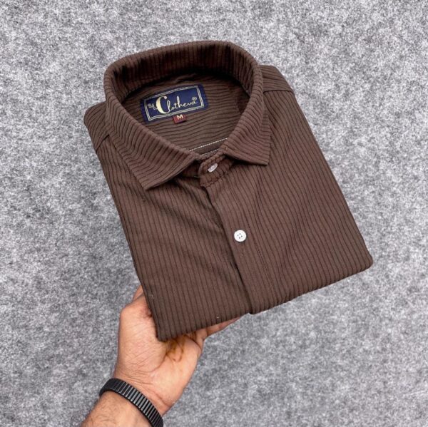 mens regular fit plain half sleeve shirt in 7 bold colors - Image 6
