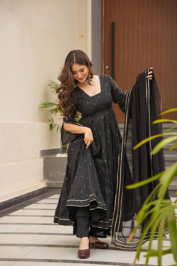 premium anarkali suit for all festivals in 2 colors - Image 10