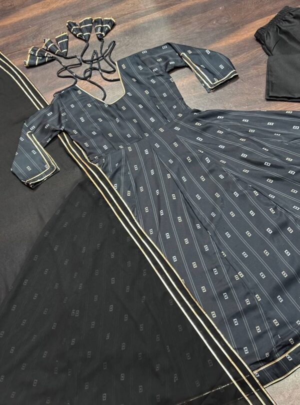 premium anarkali suit for all festivals in 2 colors - Image 12
