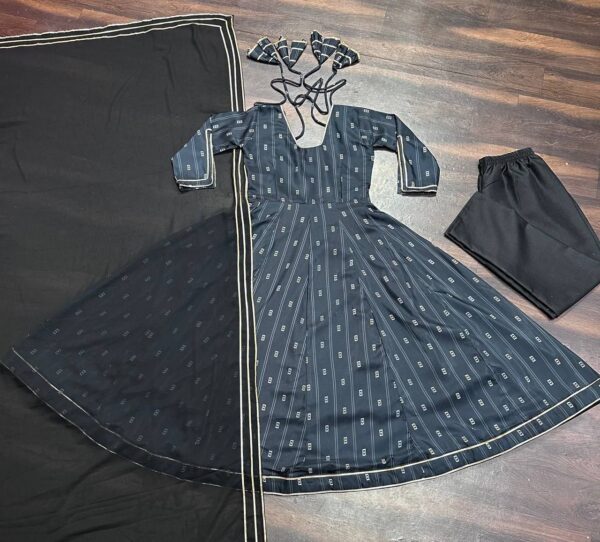 premium anarkali suit for all festivals in 2 colors - Image 7