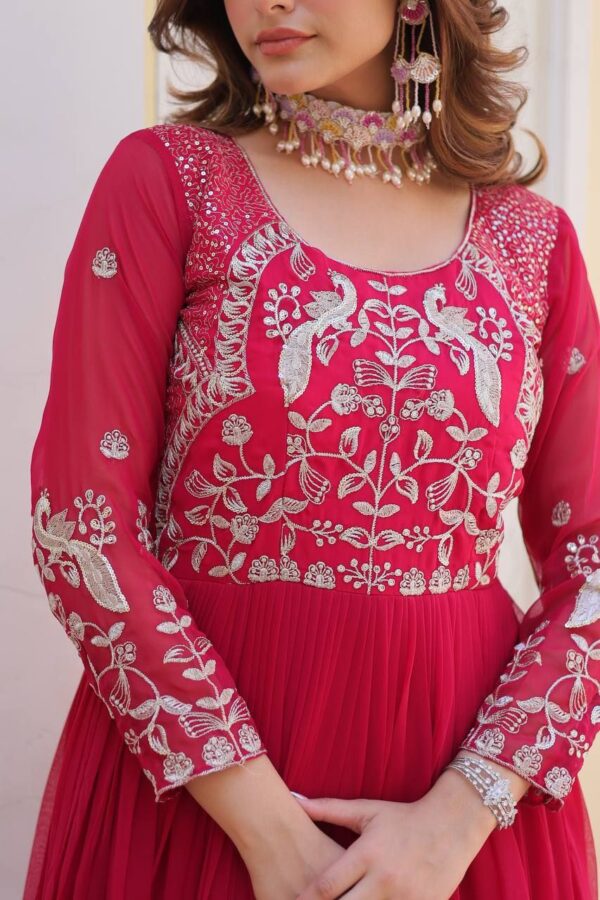 festive long premium gowns in classy colours - Image 19