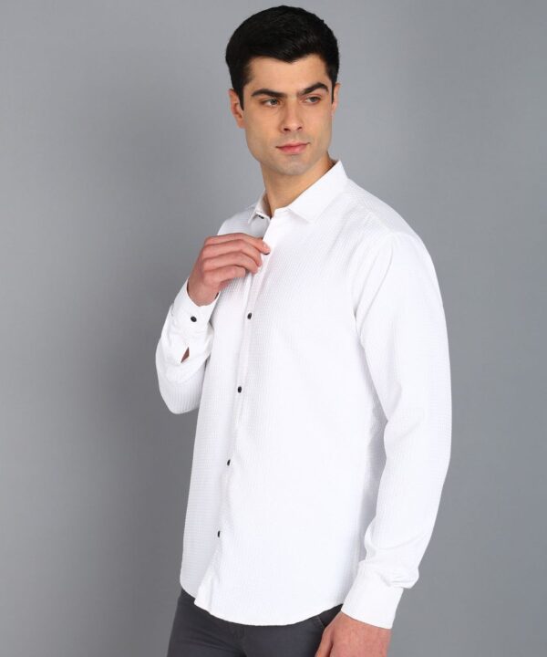 mens regular fit plain full sleeve shirt in 2 bold colors - Image 10