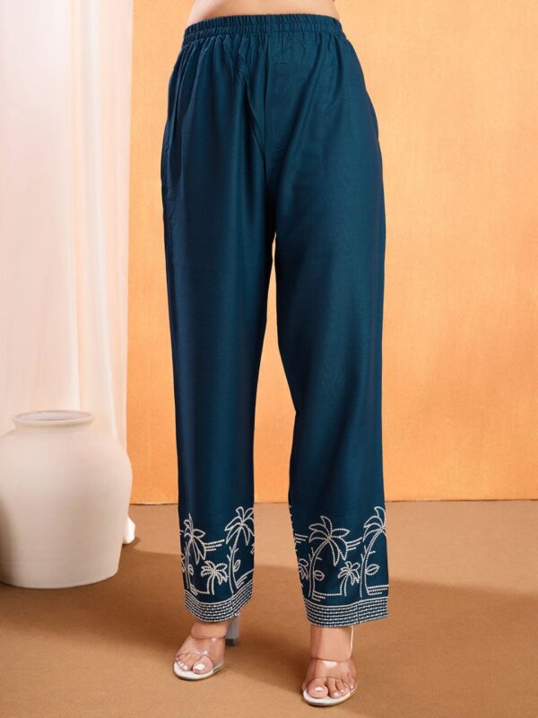 women's ethnic regular fit co-ord set in 3 bold colors - Image 5