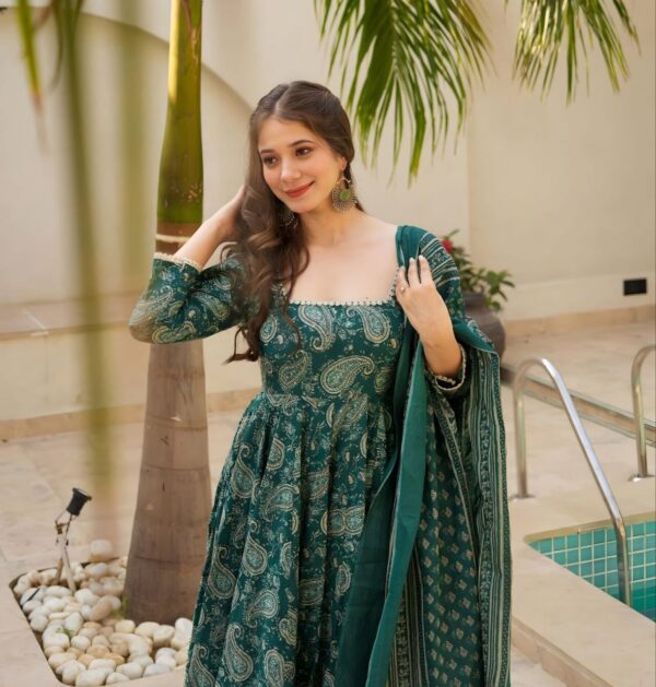 premium anarkali suit for all festivals in 2 colors