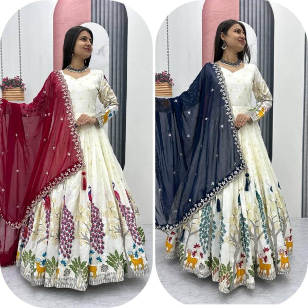 festive long premium gowns in classy colors