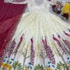 festive long premium gowns in classy colors - Image 4