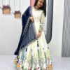 festive long premium gowns in classy colors - Image 7
