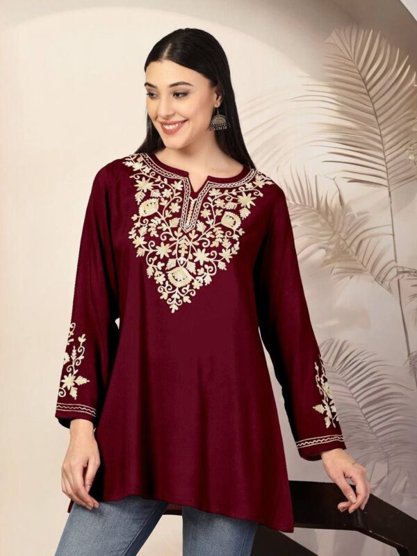 womens trending short kurtis in 5 colors - Image 8