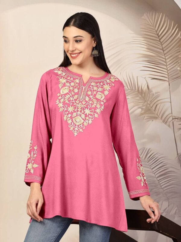 womens trending short kurtis in 5 colors - Image 6