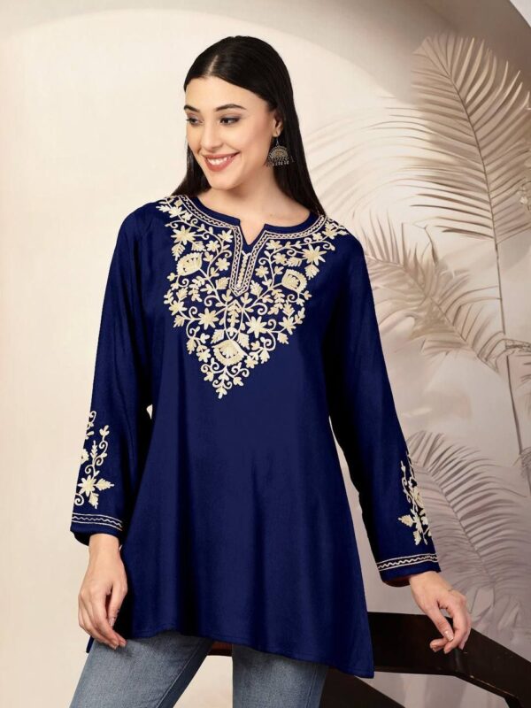 womens trending short kurtis in 5 colors - Image 4