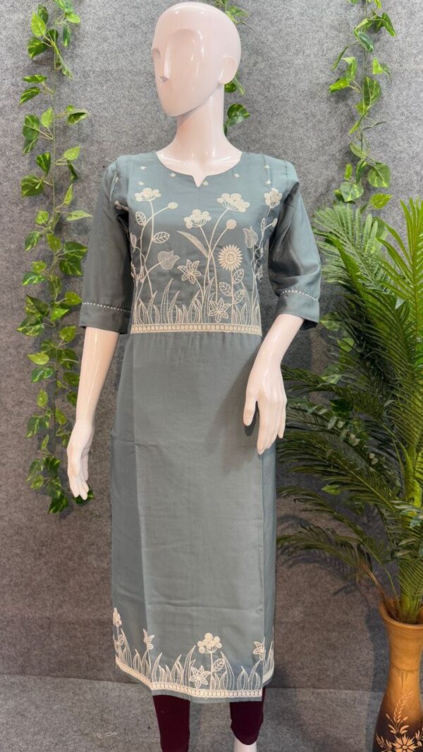 womens trending kurtis in 4 colors - Image 2